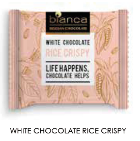 WHITE CHOCOLATE RICE CRISPY